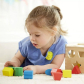 Продукт Melissa and Doug - Дървен куб сортер  - 1 - BG Hlapeta